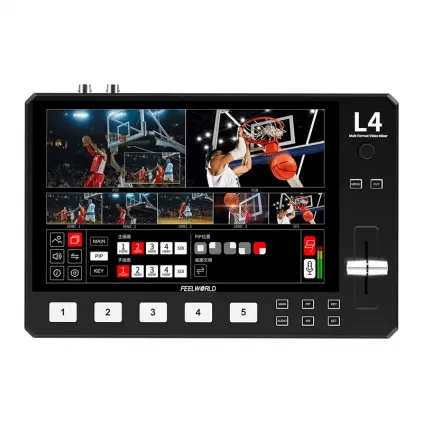 FEELWORLD L4 Multi-camera Video Mixer Switcher 10.1 (demo)